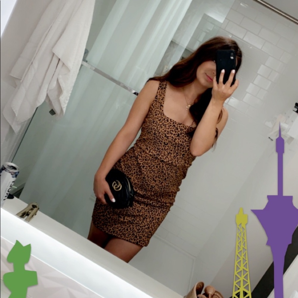 Cheetah dress